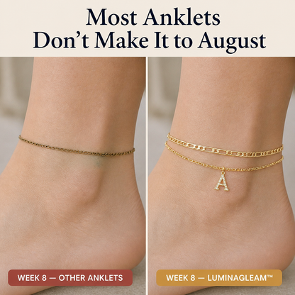 LuminaGleam™ — Layer Your Initial in Gold That Endures Beyond Summer