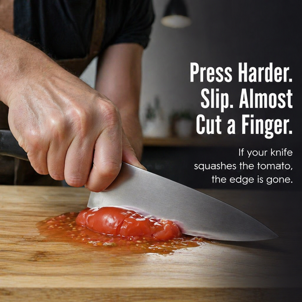 BladeCraft™ — Restore Dull Knives to Slicing Sharpness in 30 Seconds
