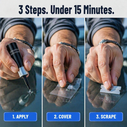 CrystalArmor™ — Prevent Crack Expansion and Save Over $300 on Windshield Replacement