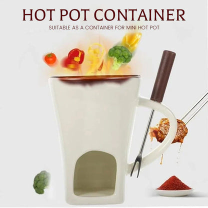 LumaLuxe™ Fondue Mug — Indulge in Silky-Smooth Dips That Soothe Your Soul Instantly