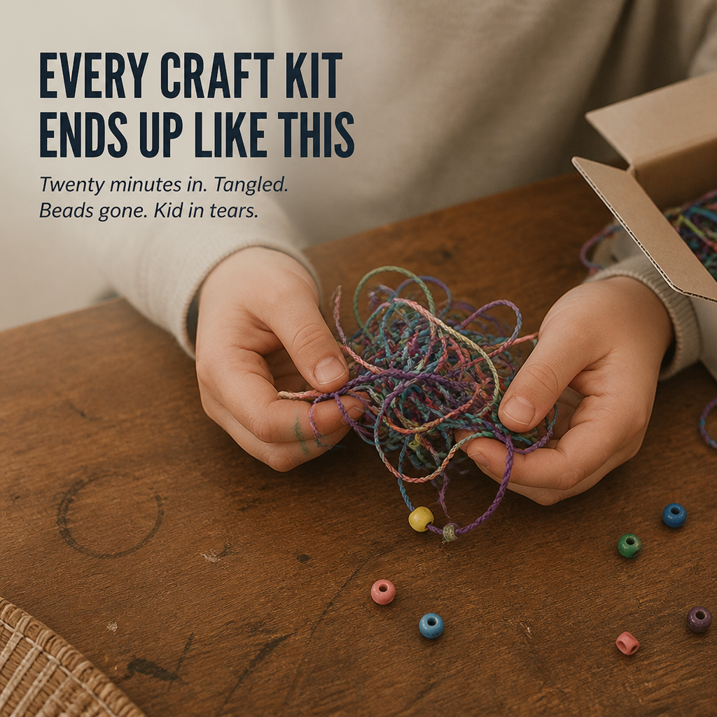 TwistCraze™ — Weave Genuine Friendship Bracelets Fast, No Knots or Tears