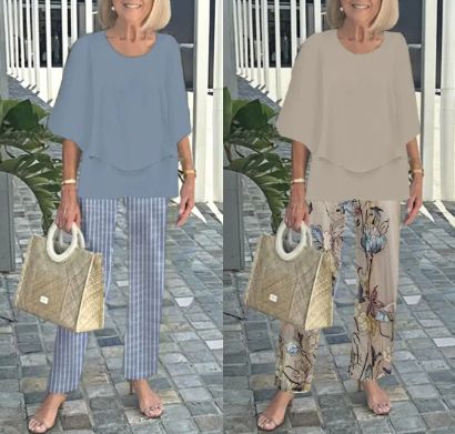 SereniChic™ Printed Set — Embrace Freedom and Flawless Style That Moves With You