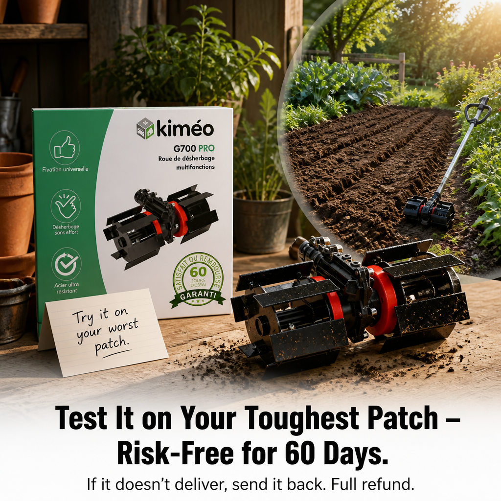 TerraBlade™ — Easy Root-to-Soil Weed Removal Without the Effort