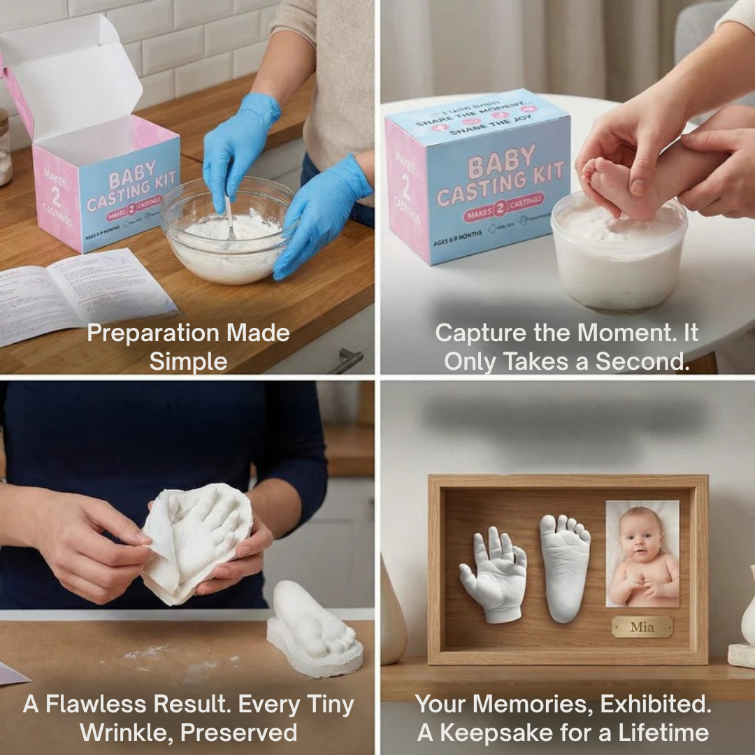TinyTreasures™ — Capture Every Precious Detail to Relive the Magic of Your Baby’s First Touches Forever