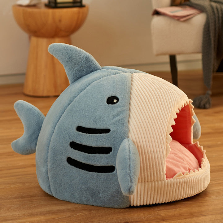 Shark Pet Bed: Warm and Cozy
