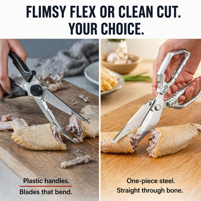 SharpEdgePro™ — Cut Through Chicken Bones, Shells & Herbs In a Flash