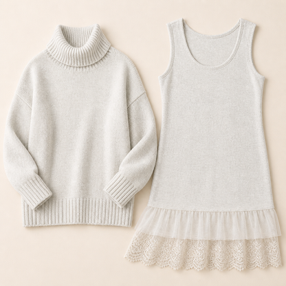 FrostMuse™ Duo — Wrap Yourself in Effortless Warmth and Head-Turning Style