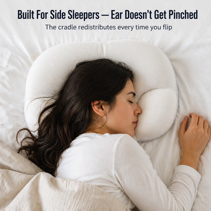 CloudRest™ Sleep Pillow — Support Your Head, Chill Your Sleep, Rise Up Pain-Free