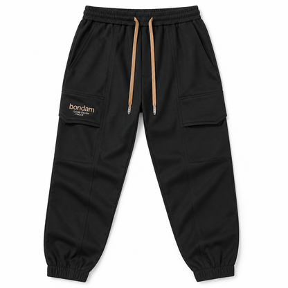 FitEase™ – Slim Cargo Joggers with Stretch Drawstring Waist