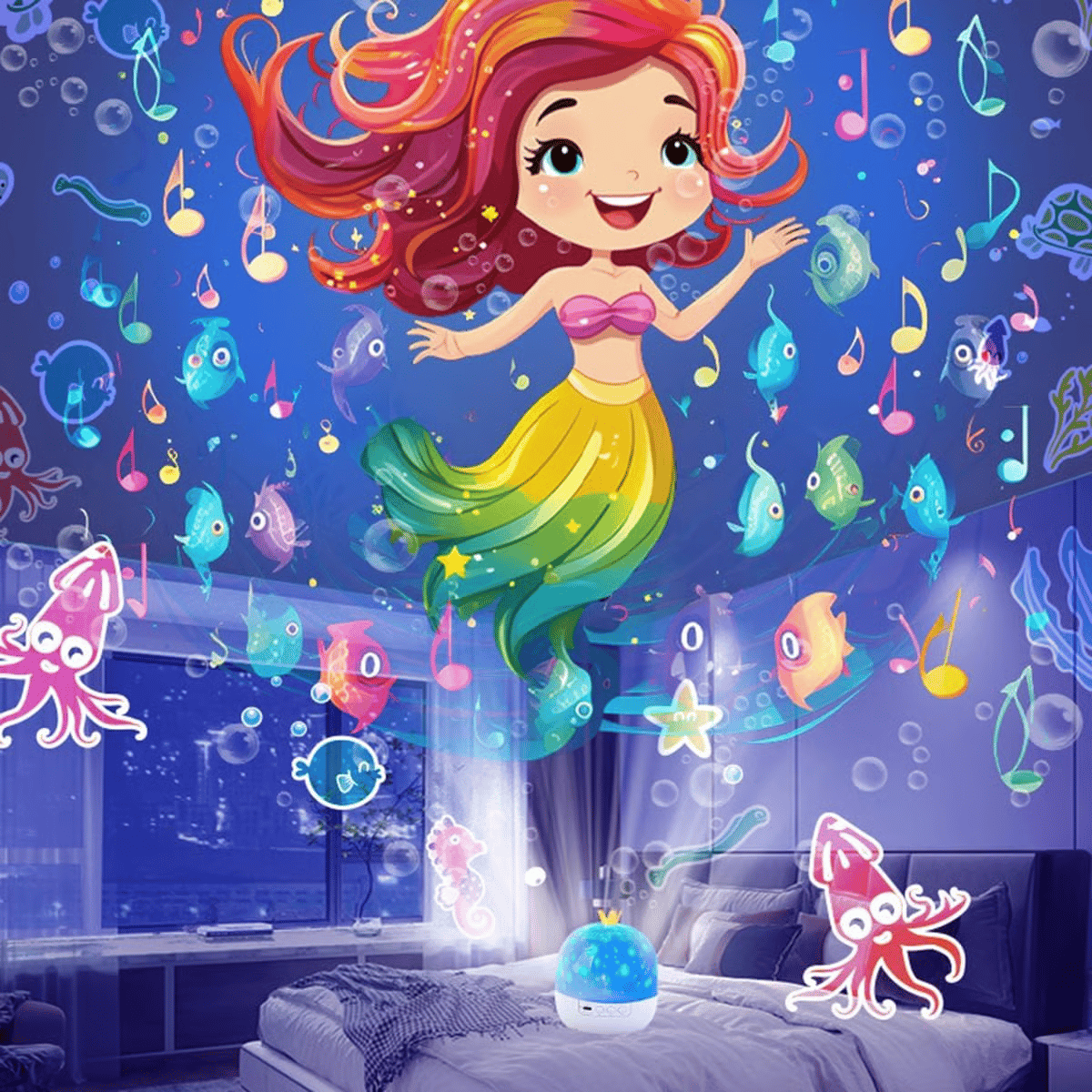 LumaNest™ 15-Film Baby Projector — Transform Bedtime into a Magical, Fear-Free Adventure