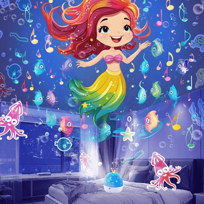 LumaNest™ 15-Film Baby Projector — Transform Bedtime into a Magical, Fear-Free Adventure