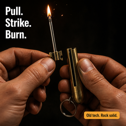BlazeMate™ — Ignite a Steady Flame in Rain, Wind, and Bitter Cold