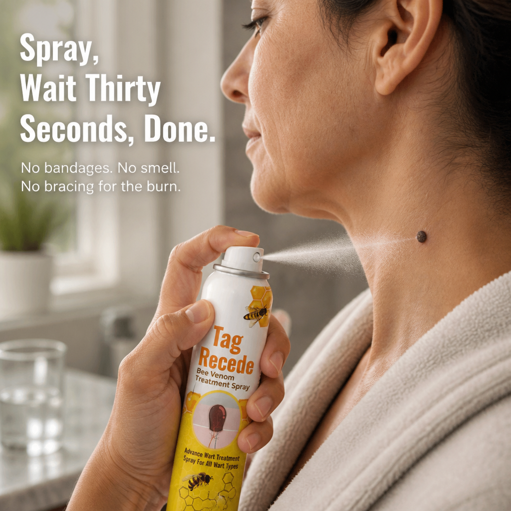 VenomaSilk™ — Effortlessly Spray Away Stubborn Warts Using Bee Venom and Salicylic Acid