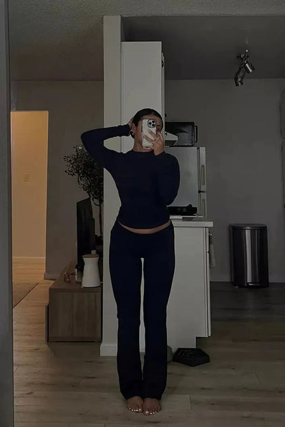 Lounge Set Made of Cotton