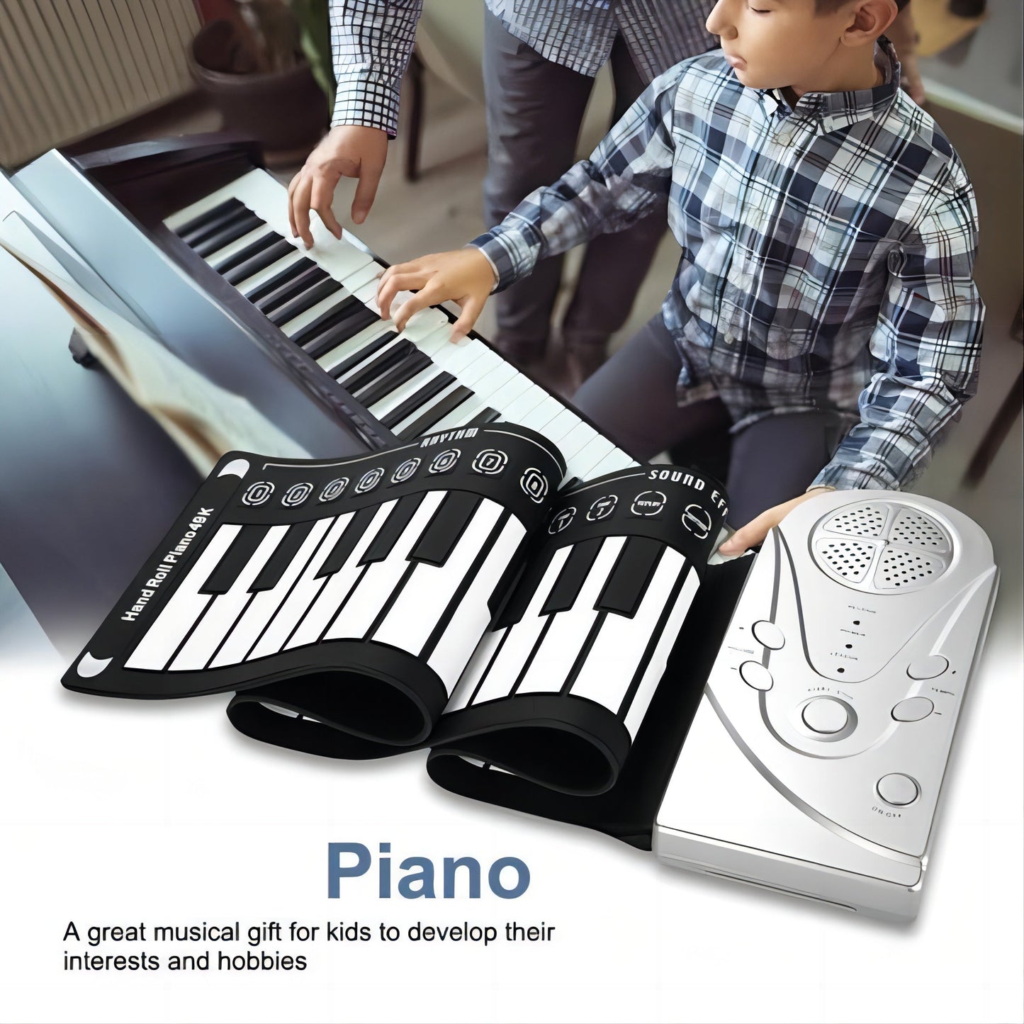 PulsePlay™ Hand Roll Piano — Unleash Your Music Anywhere with True Freedom and Soulful Touch