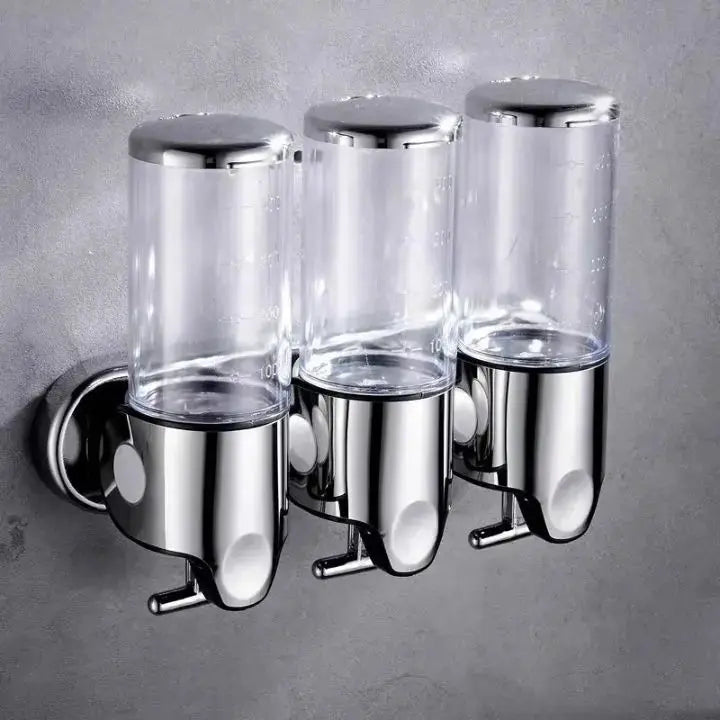 Soap dispenser for wall mounting