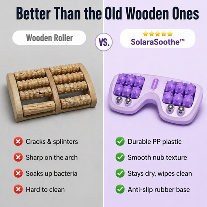 SolaraSoothe™ — Ease Foot Pain, Sore Arches & Heel Discomfort in 10 Minutes