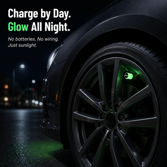 VivaDrive™ — Light Up Your Wheels With Your Car's Precise Logo, No Batteries