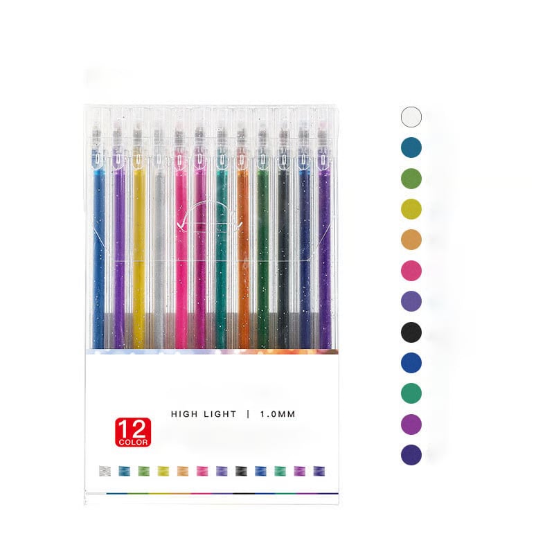 LumiCraft™ Pens — Ignite Every Idea with Effortless Shimmer and Comfort