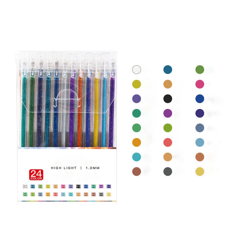 LumaScript™ Gel Pens — Unleash Vivid, Smudge-Free Masterpieces with Every Stroke