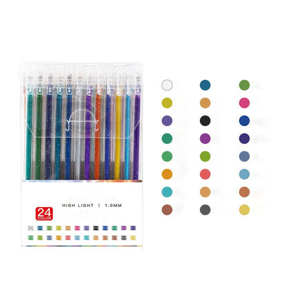 LumaScript™ Gel Pens — Unleash Vivid, Smudge-Free Masterpieces with Every Stroke