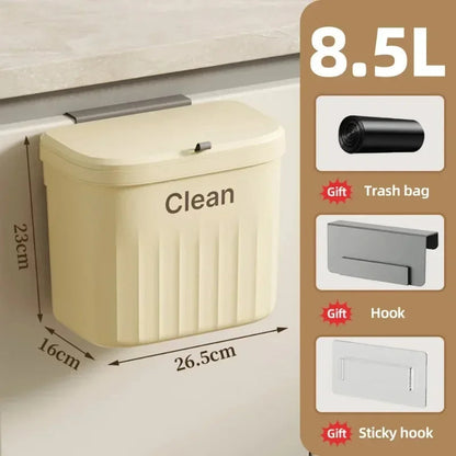 CleanBin™ - Wall-Attached Garbage Can