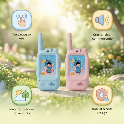 QuestLink™ Walkie-Talkies — Ignite Your Child’s Boldest Adventures with Crystal-Clear Connection and Endless Imagination