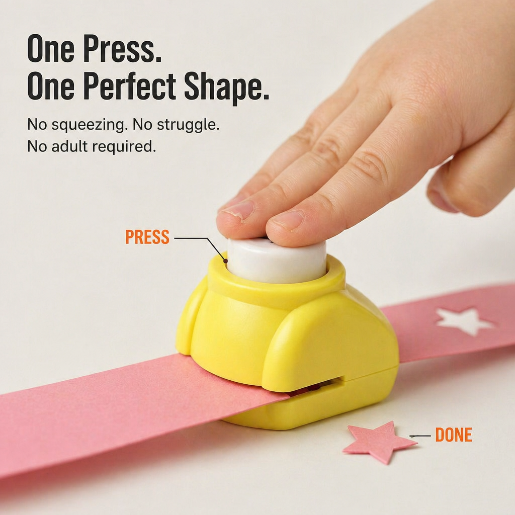 ImagiJoy™ — Punch, Snip & Create Their Path to Stronger Little Hands