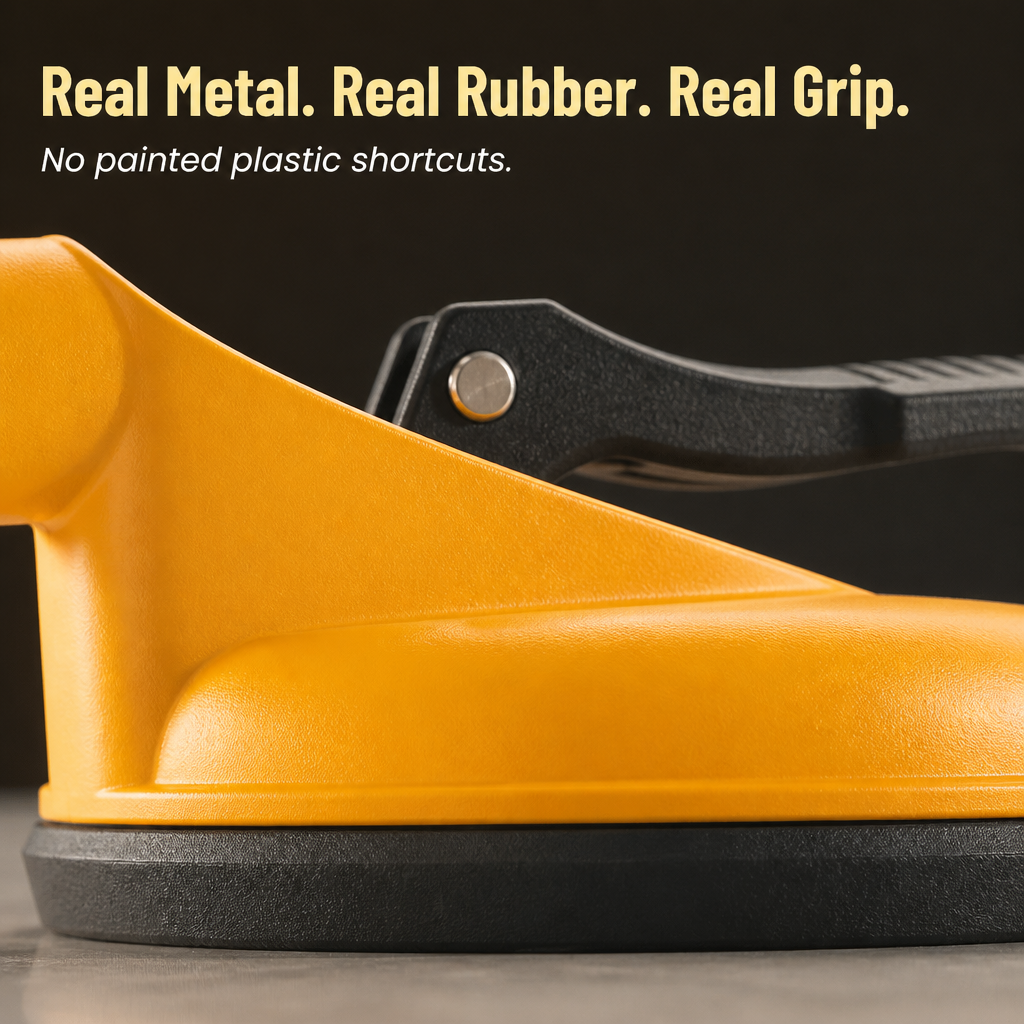 ProGrip™ — Lift Heavy Tile, Glass, and Mirrors Alone Without a Single Slip