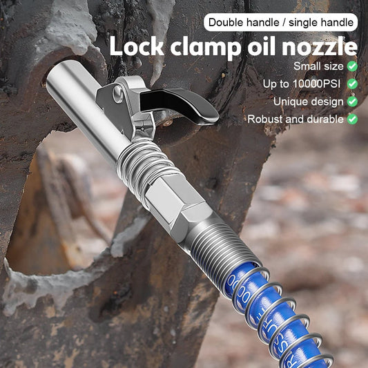 GripLock™ — Crush Every Grease Job Fast with Zero Mess and Total Control