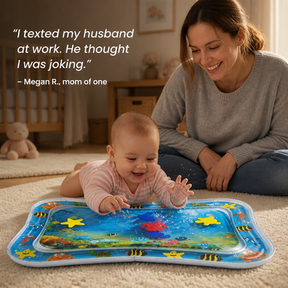 MarinaSplash™ — Flip Tummy Time Tears Into 10 Minutes of Belly Giggles