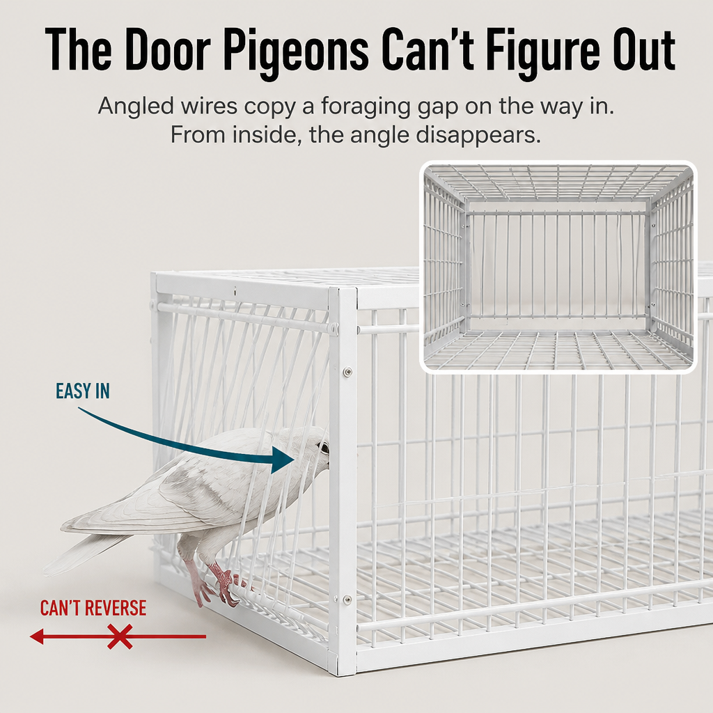 SkyLatch™ — Outsmart Pigeons and Reclaim Your Garden Peacefully