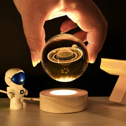 StellarAura™ Crystal Sphere — Ignite Wonder with a Mesmerizing Cosmic Glow That Transforms Your Space