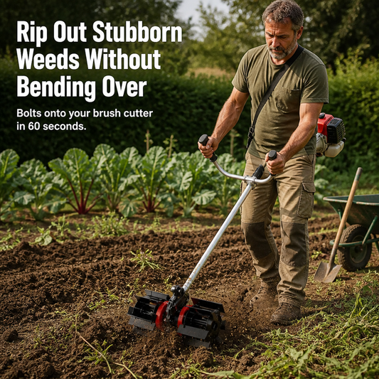 TerraBlade™ — Easy Root-to-Soil Weed Removal Without the Effort