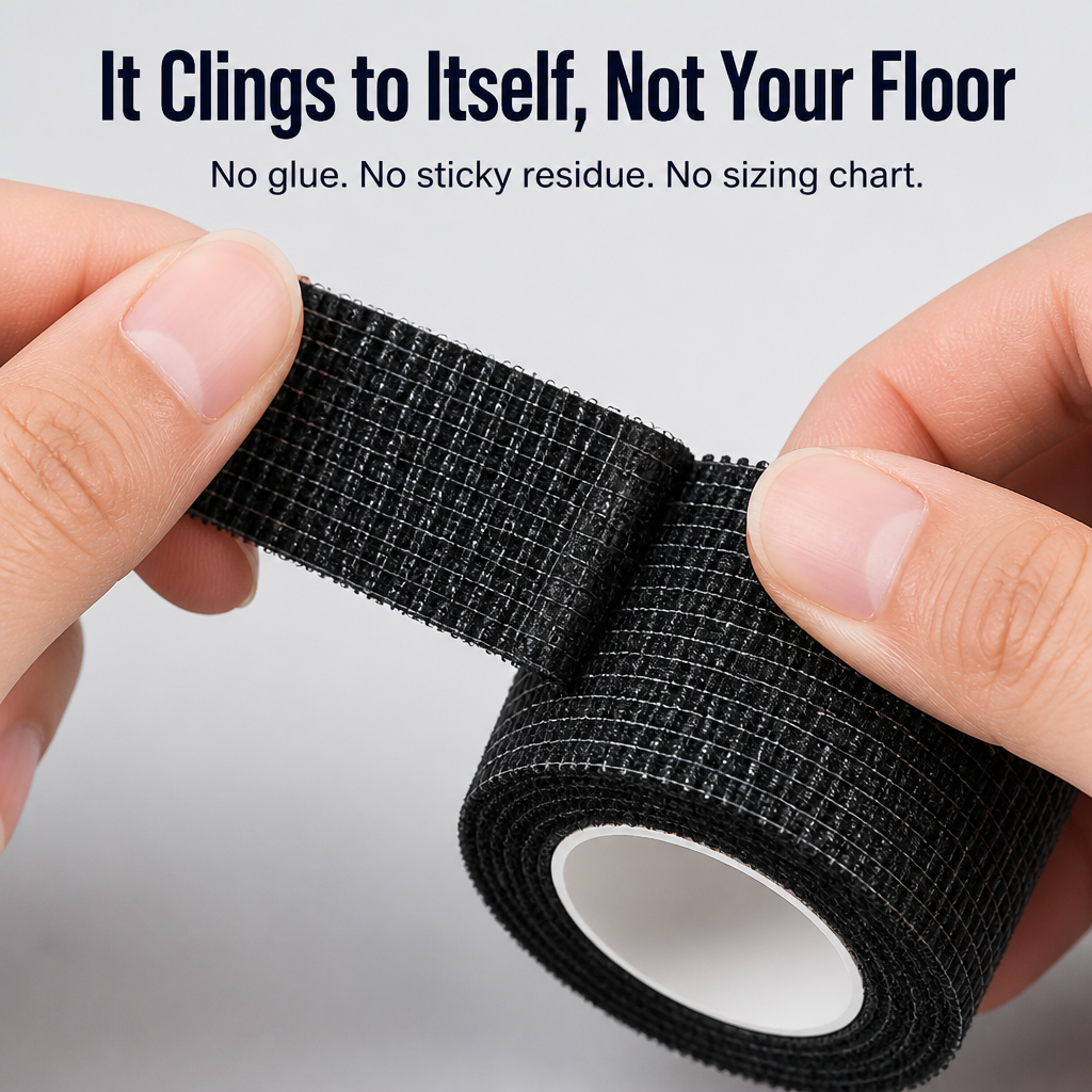 FlexGuard™ — Quiet Squeaky Chair Legs and Prevent Floor Marks in 60 Seconds | Cut-to-Fit Wrap
