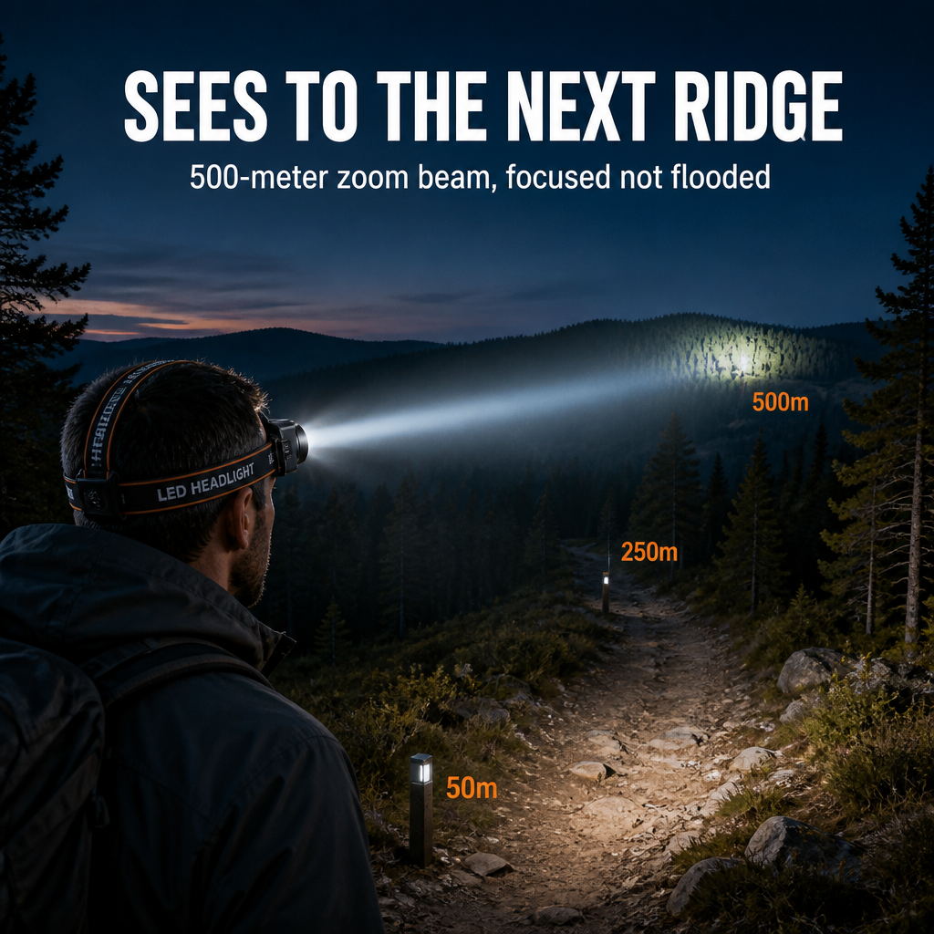 BlazeBeam™ — Illuminate 500 Meters With Just One Hand Wave