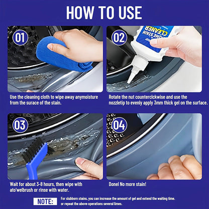 1+1 Free | Anti-Mold and Stain Gel™ Easy Deep Cleaning That Lasts – No Scrubbing Required