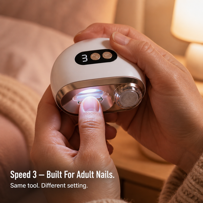 LuminaClip™ — Cut, Shape & Shine Every Nail In The Home (Including Baby's)