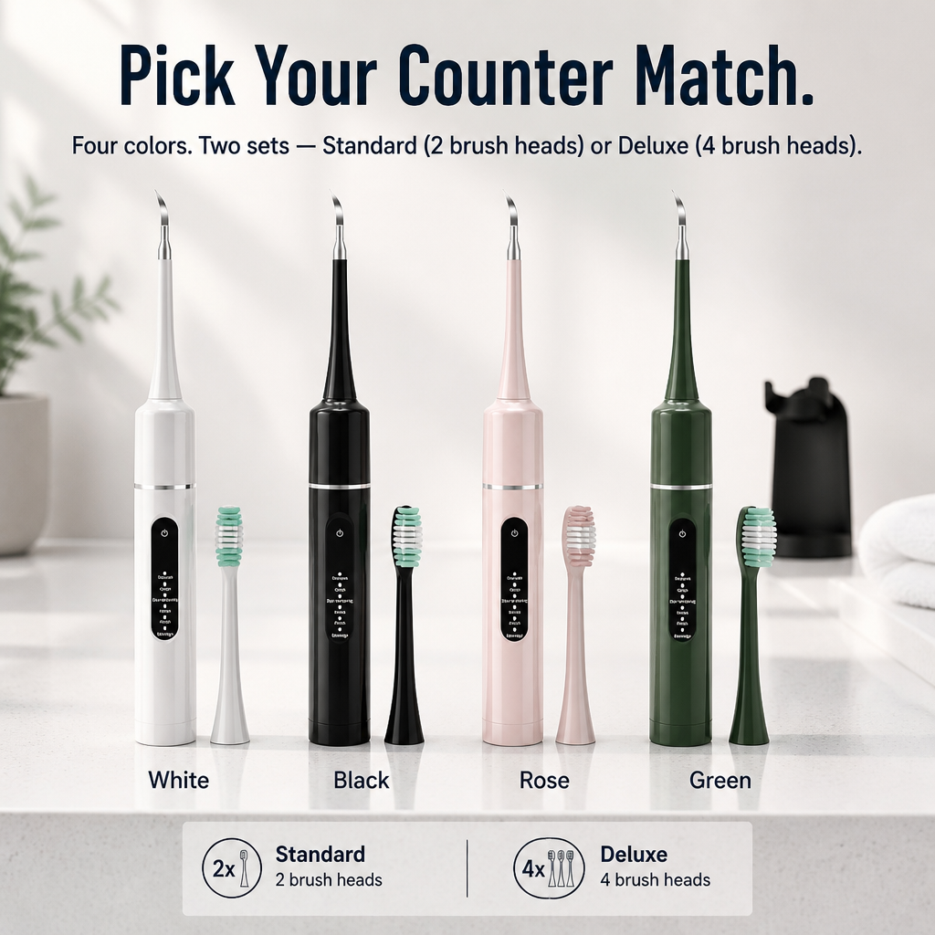 DentaVibe™ — Effortlessly Shatter Stubborn Tartar for a Radiant, Confident Smile