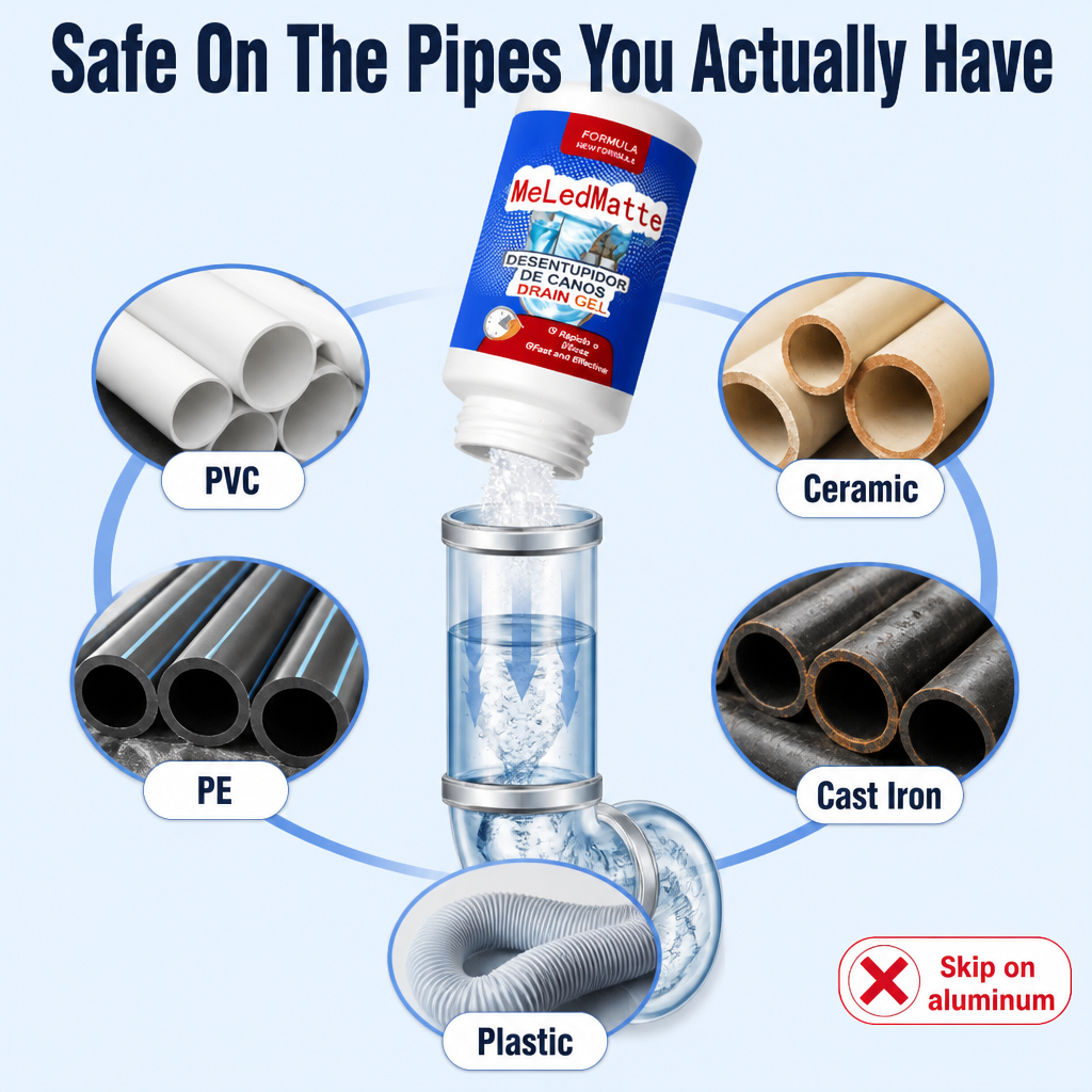 FlowForce™ — Break Down Hair Blockages Overnight Without Plunging or Dialing a Plumber