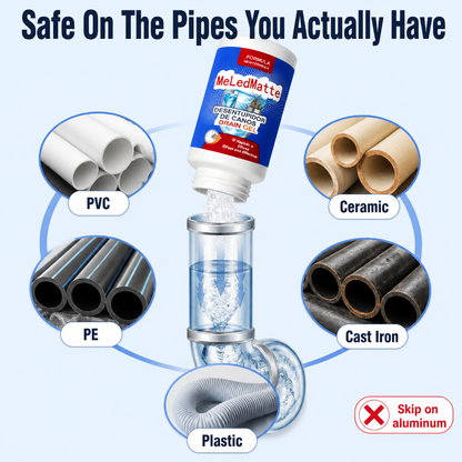 FlowForce™ — Break Down Hair Blockages Overnight Without Plunging or Dialing a Plumber