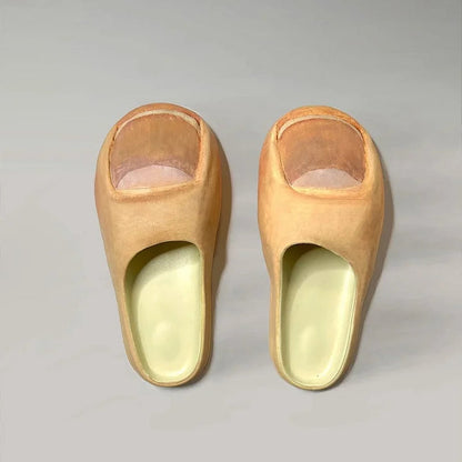ToeFun | Cozy Bread-Style Slippers