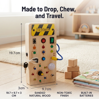 BrillioPlay™ — Let Little Hands Control Real Switches, Lights and Music to Learn