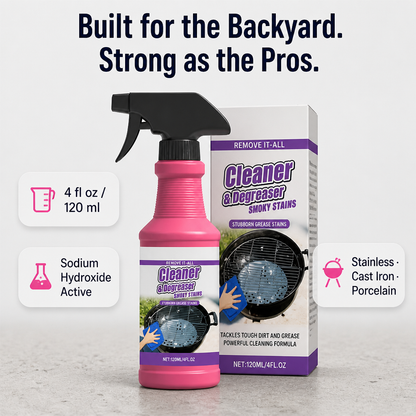 FlameForce™ — Remove Stubborn Burnt Grease from Your Grill in Just Two Minutes