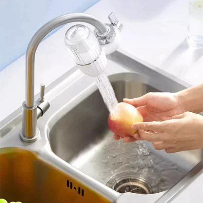 PurevaFlow — Advanced Faucet Water Purifier with 5-Layer Filtration