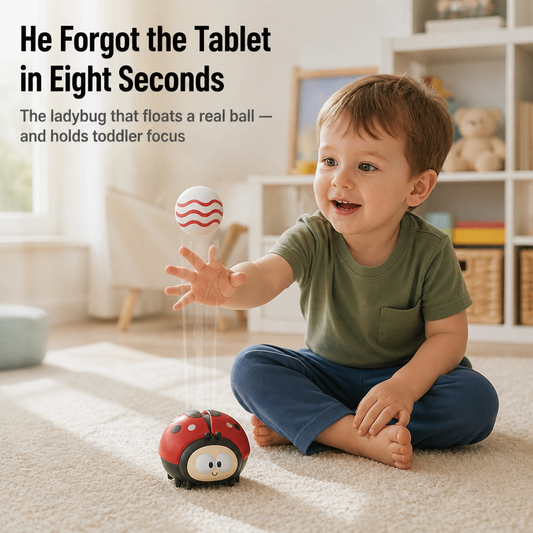 LuminaFlutter™ — Toss a Ball, Sail a Bug, Distract Your Toddler from the Tablet