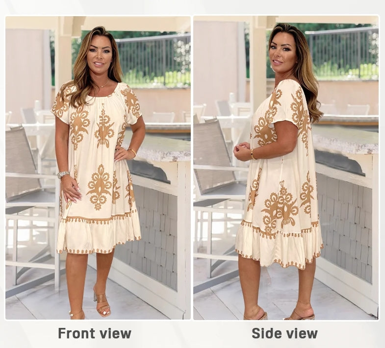 VioraLuxe™ Dress — Embrace Your Curves with Unmatched Comfort and Effortless Style