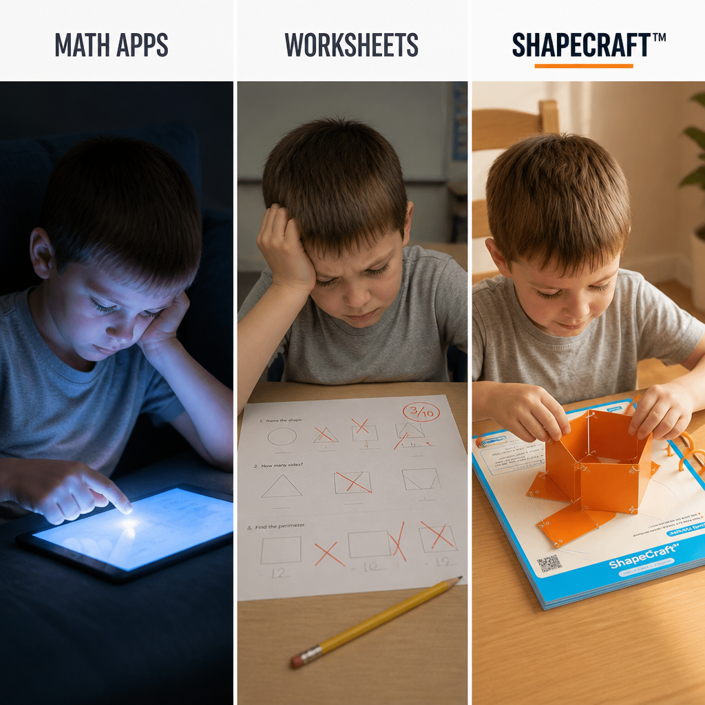 ShapeCraft™ — Create True 3D Shapes And Help Geometry Finally Click For Kids 6+