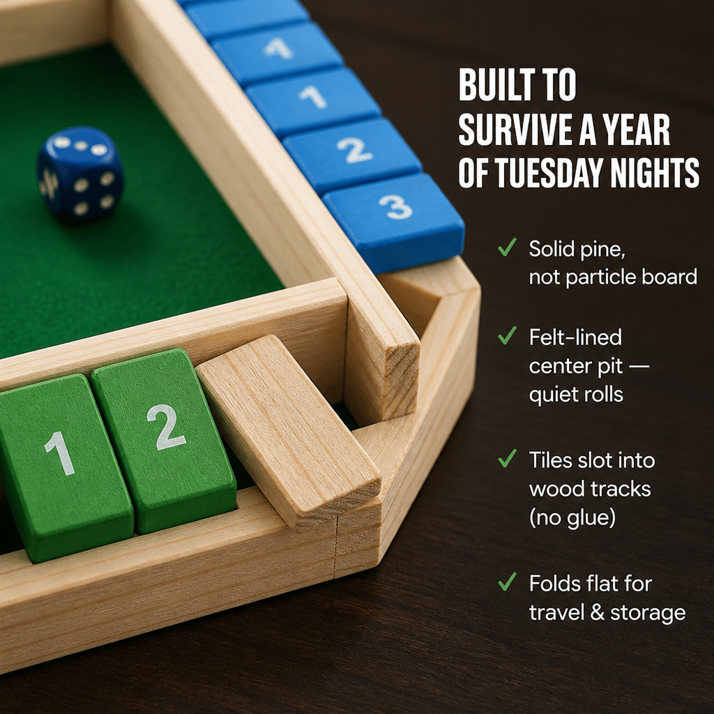 BrainSwing™ — Roll, Add & Close the Box for Screen-Free Family Fun Nights
