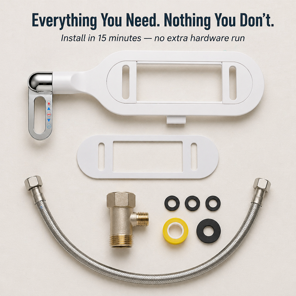 HydraPurify™ — Quit Wiping Sore, Avoid the Plumber, Experience True Clean